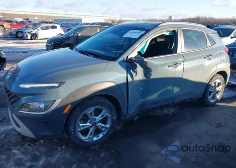 2022 Hyundai Kona Sel z USA, uszkodzony, nr VIN KM8K3CAB0NU807647